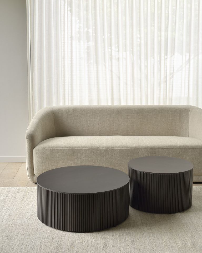 Roller Max Couchtisch Rund Mahagoni Ethnicraft