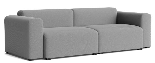 Mags Sofa 2,5-Sitzer Combination 1 Low Armrest Hay Stoff Steelcut Trio 133