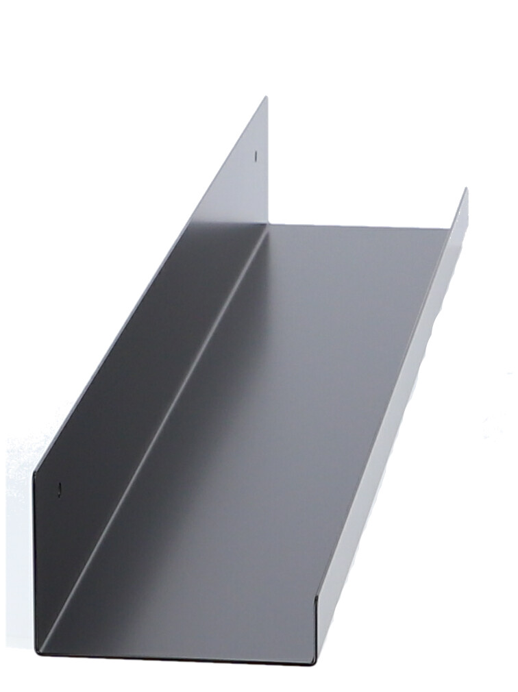 Schwarzes Jill Wandregal von Jan Kurtz, 80 cm, modernes Design für die Wandmontage.