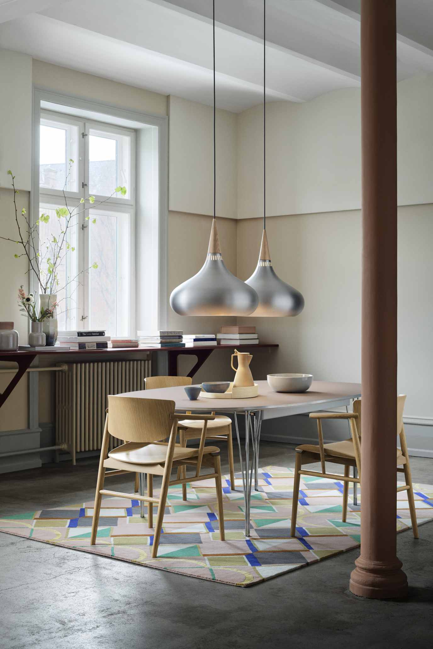 Tischserie Super Elliptisch Ausziehtisch Fritz Hansen