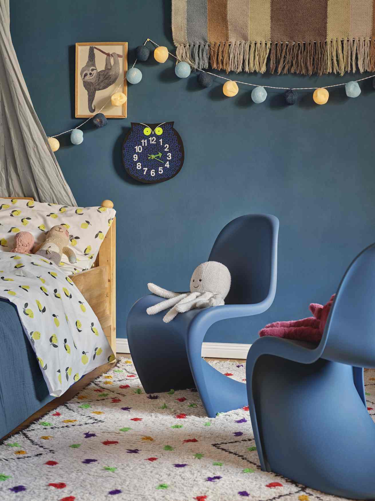 Omar the Owl Zoo Timers Wanduhr Vitra