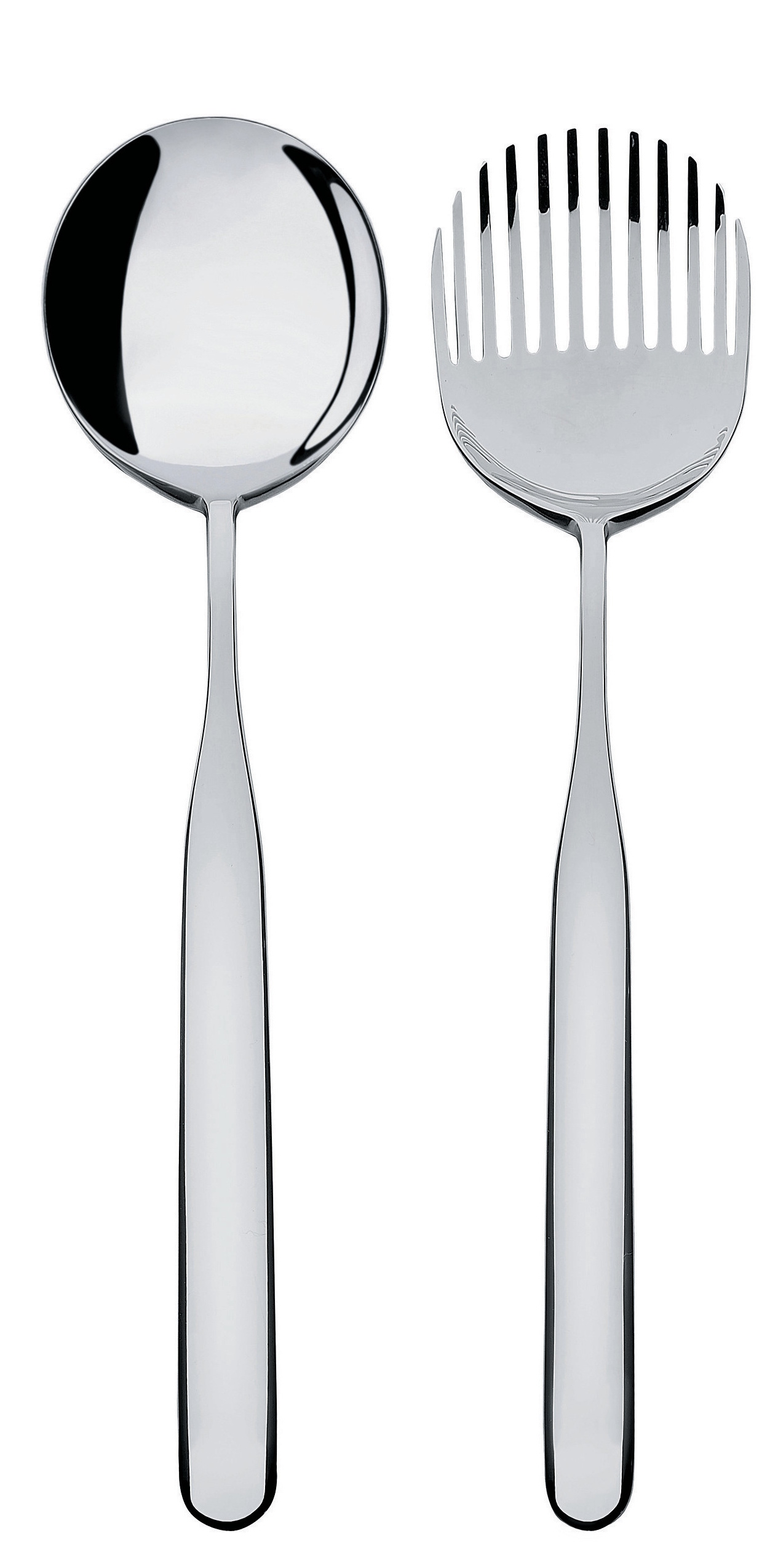 IS02/14 Collo-alto Salatbesteck Alessi
