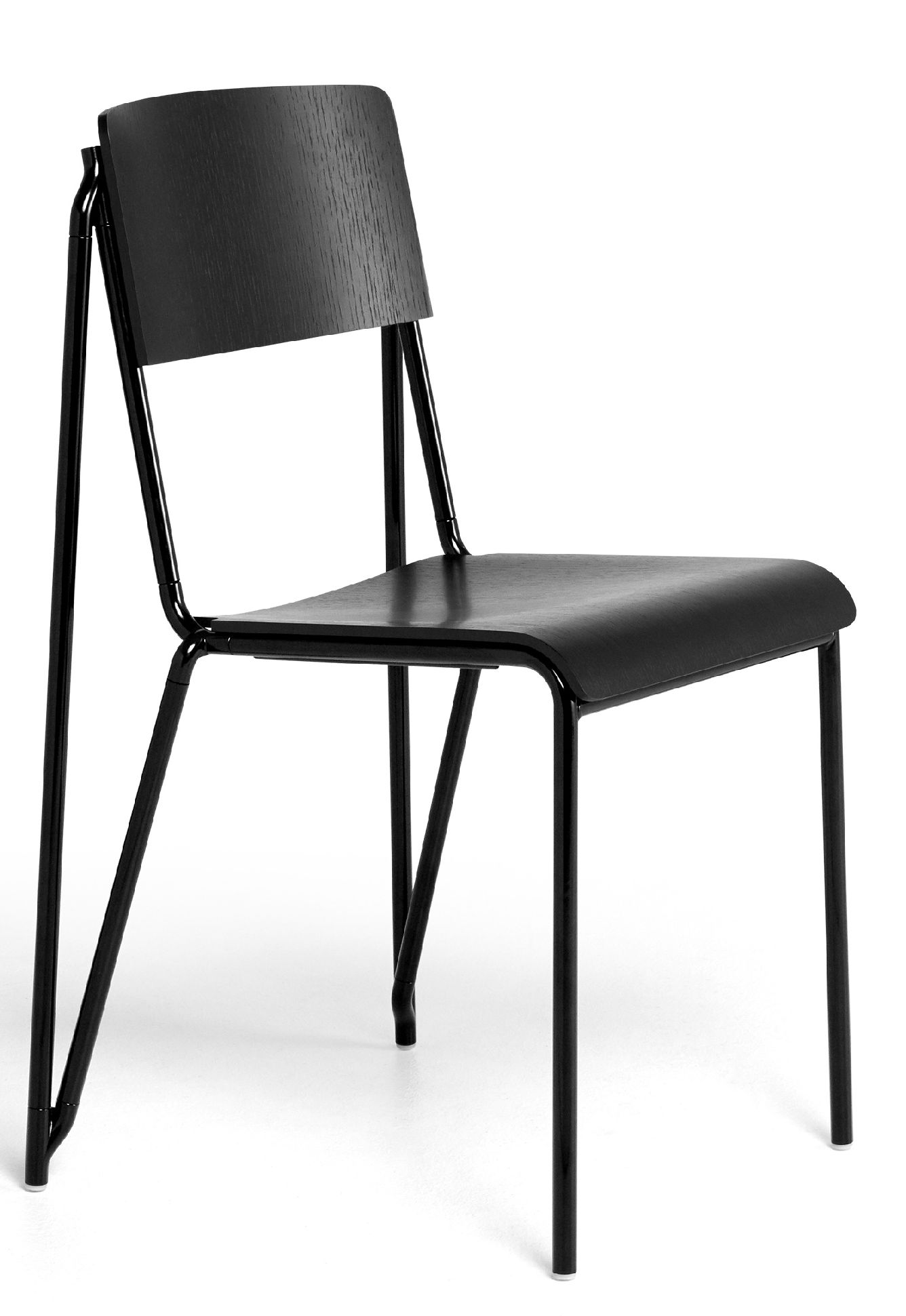 Petit Standard Stuhl SCHWARZ Hay EINZELSTÜCK