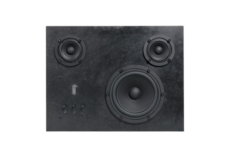 Stahl Lautsprecher Transparent