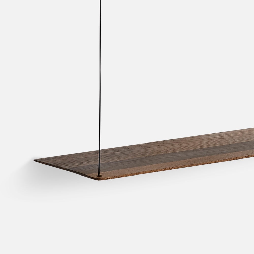 Stedge Add-on Shelf für Wandregal Breite 60 cm Woud Eiche geräuchert