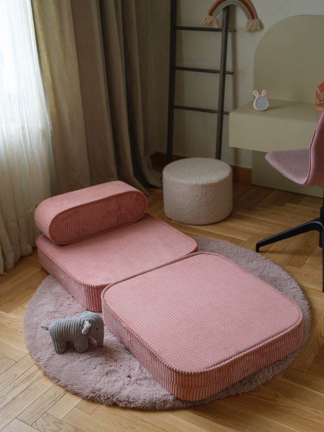 Kinderklappsessel Wigiwama Pink Mousse