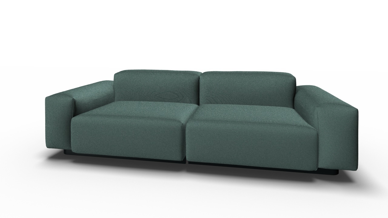 Soft Modular 2-Sitzer Sofa Vitra