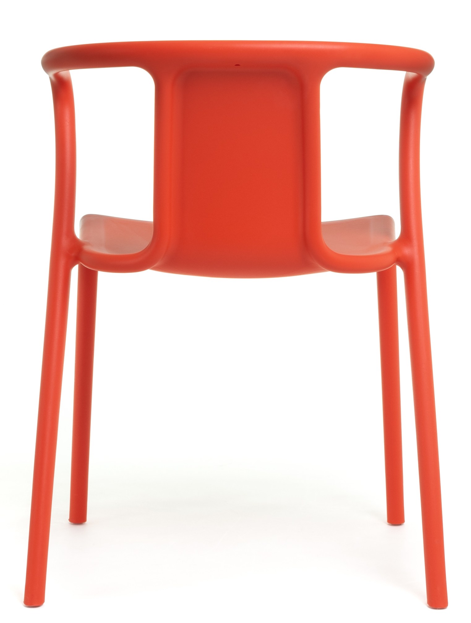 Air Armchair Indoor/Outdoor Stuhl mit Armlehnen Magis Orange