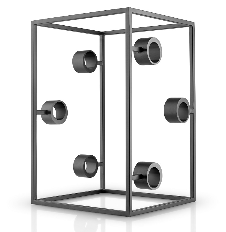 Nordic Wine Cube Weinregal von Eva Solo, modernes Design für sechs Weinflaschen.