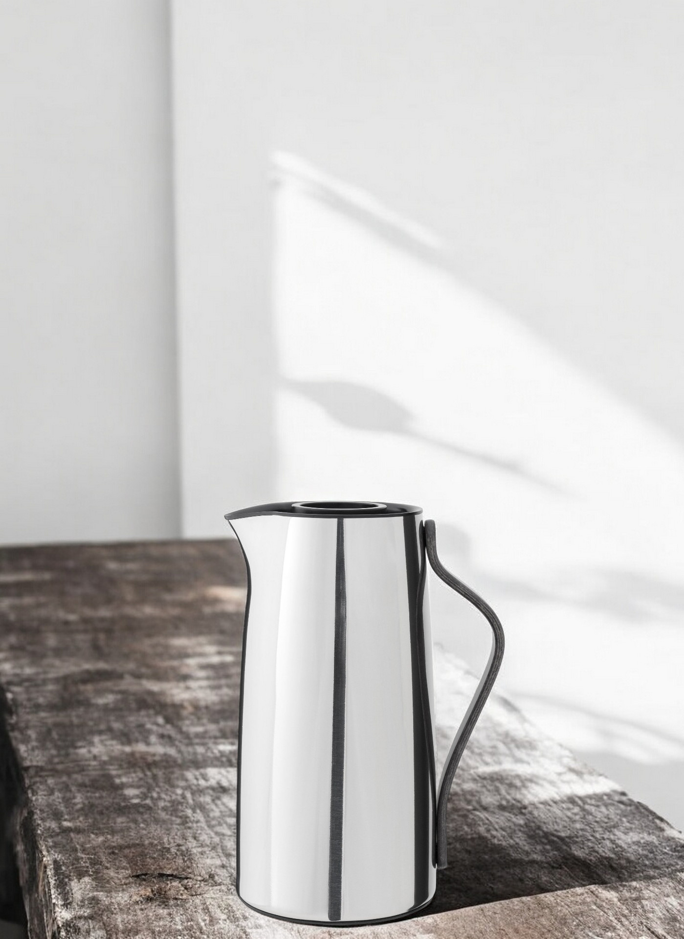 Stelton Emma Isolierkanne aus Edelstahl, 1,2 Liter, für Kaffee und Tee.