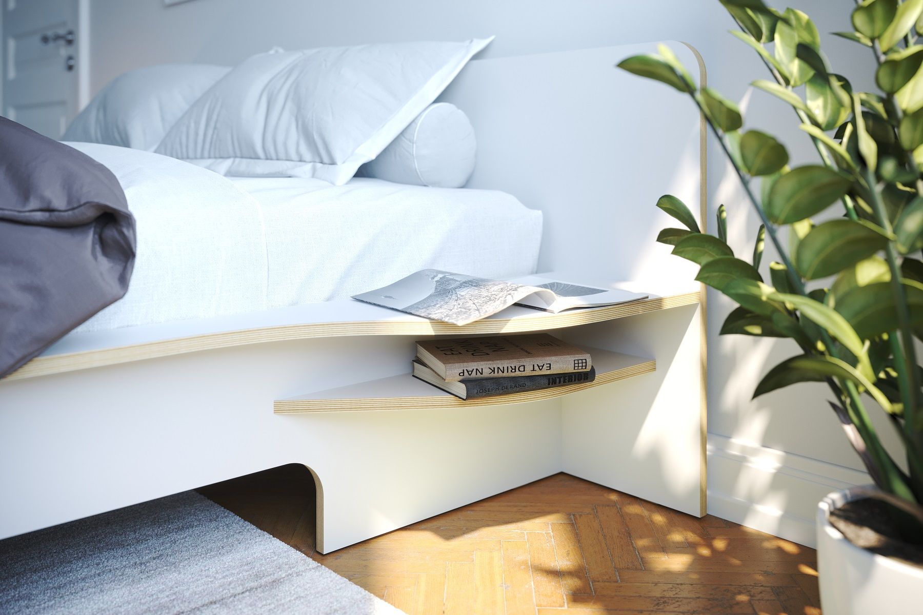 Plane Doppelbett Müller Möbelwerkstätten