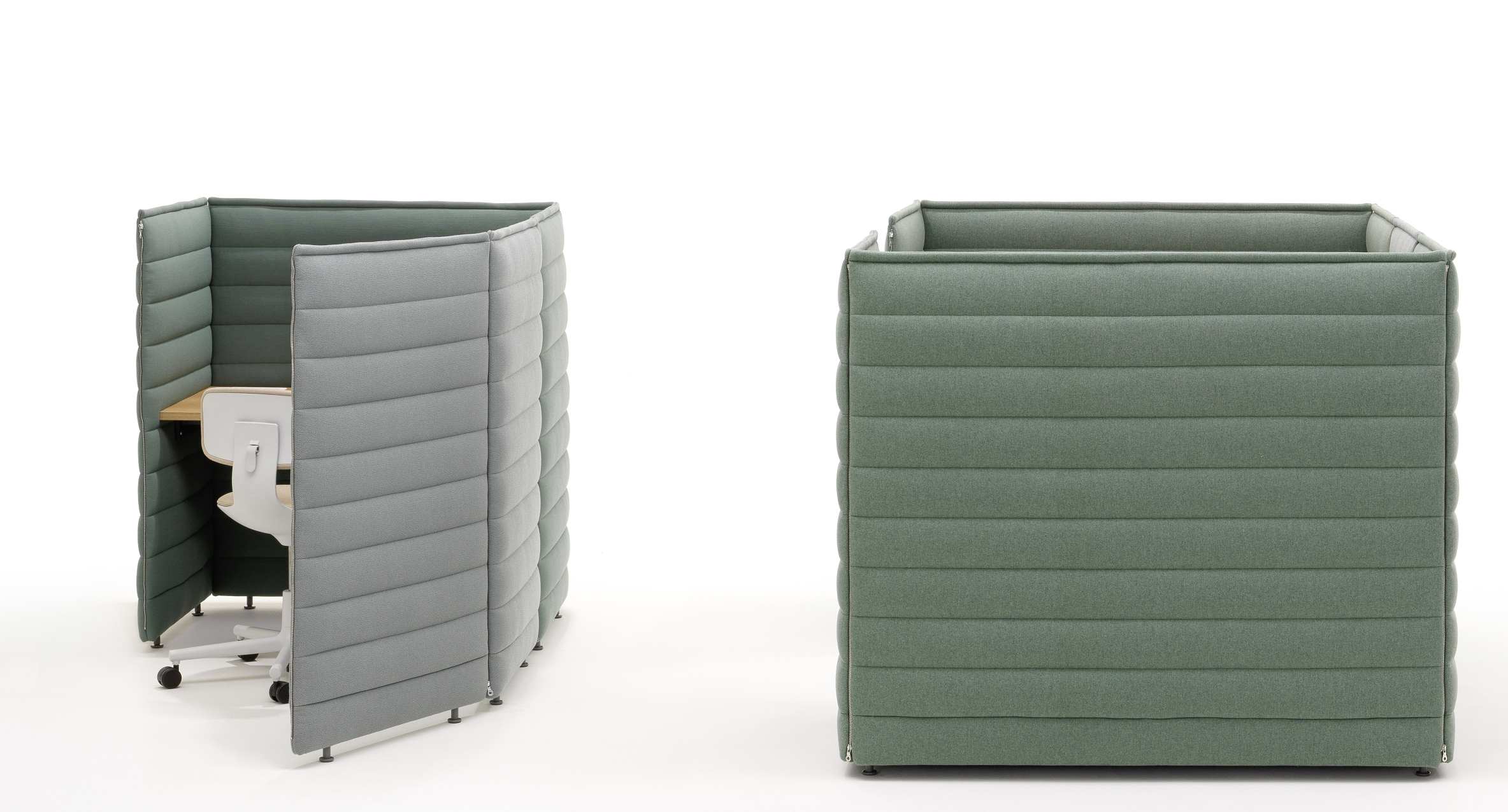 Alcove Plus Desk Small Schreibtisch Vitra