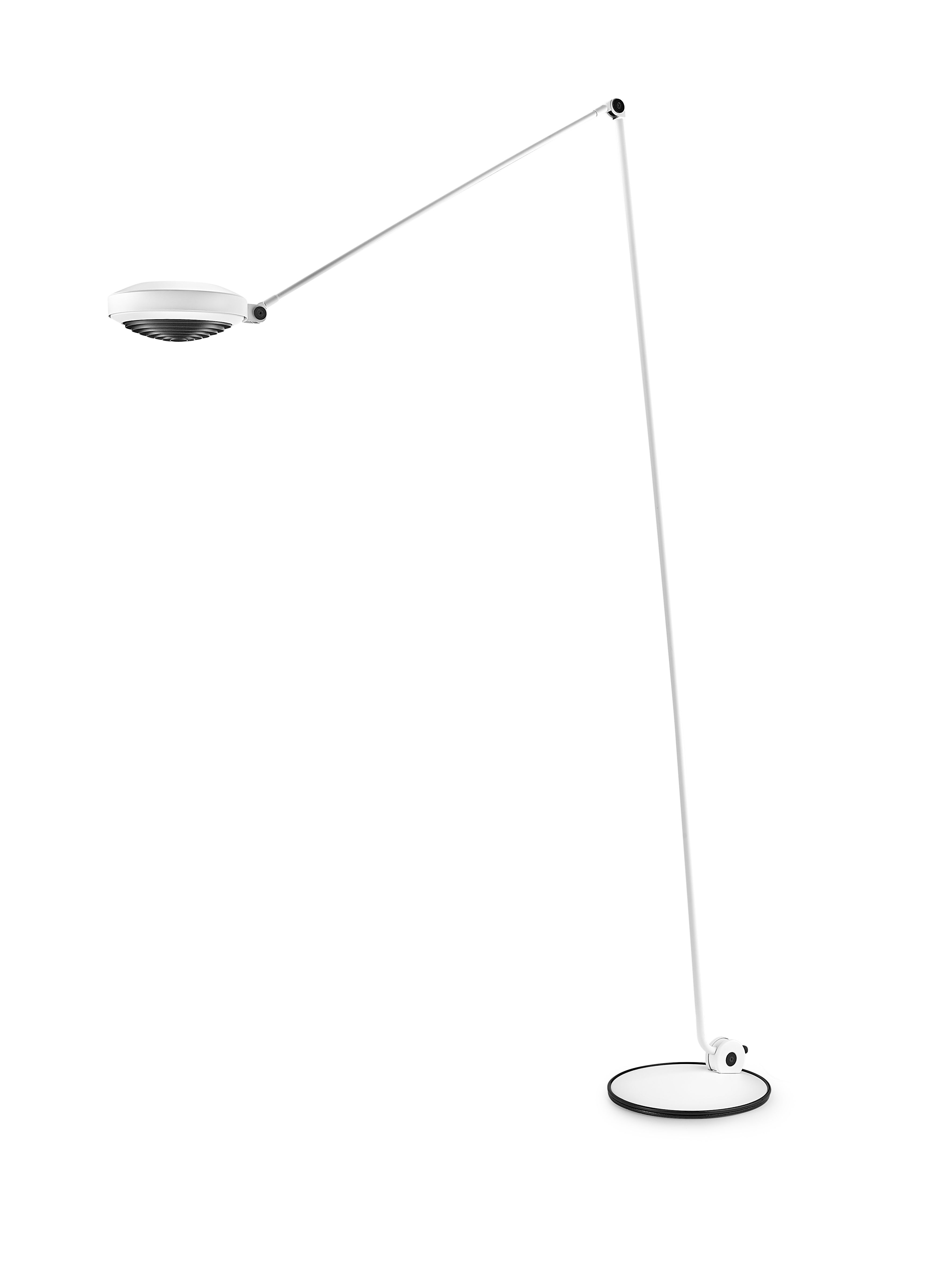 Elle LED Stehleuchte Mattweiß Lumina