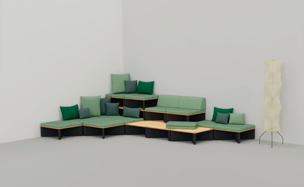 Reset Platform modulares Plattformensystem Vitra