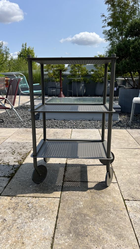 Flow Trolley Servierwagen TAUPE Muuto AUSSTELLLUNGSSTÜCK