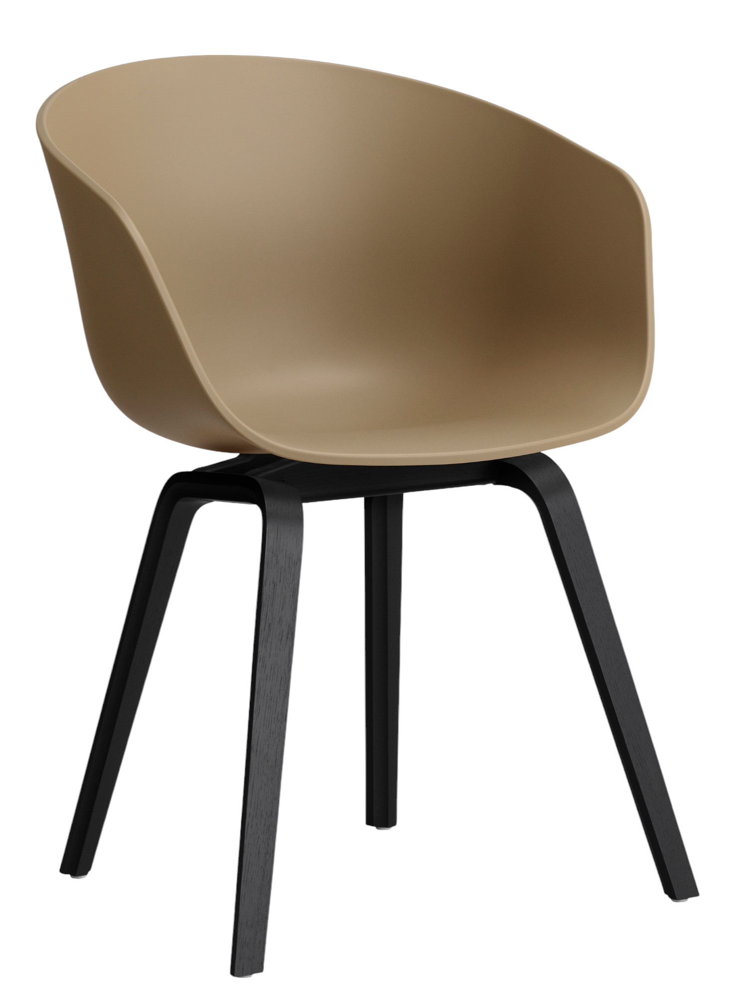 About A Chair AAC22 / AAC 22 Stuhl Vorzugskombinationen Hay Eiche schwarz wasserbasierter lack / Clay 2.0