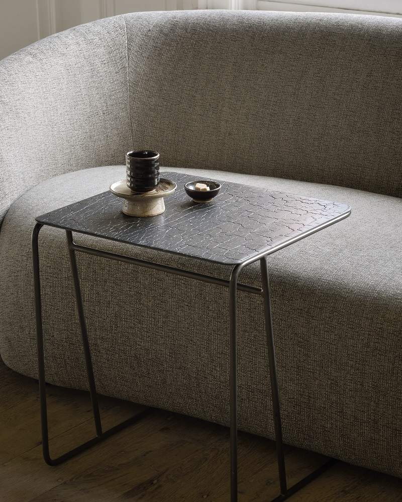 Ellipse Side table Beistelltisch umber Ethnicraft