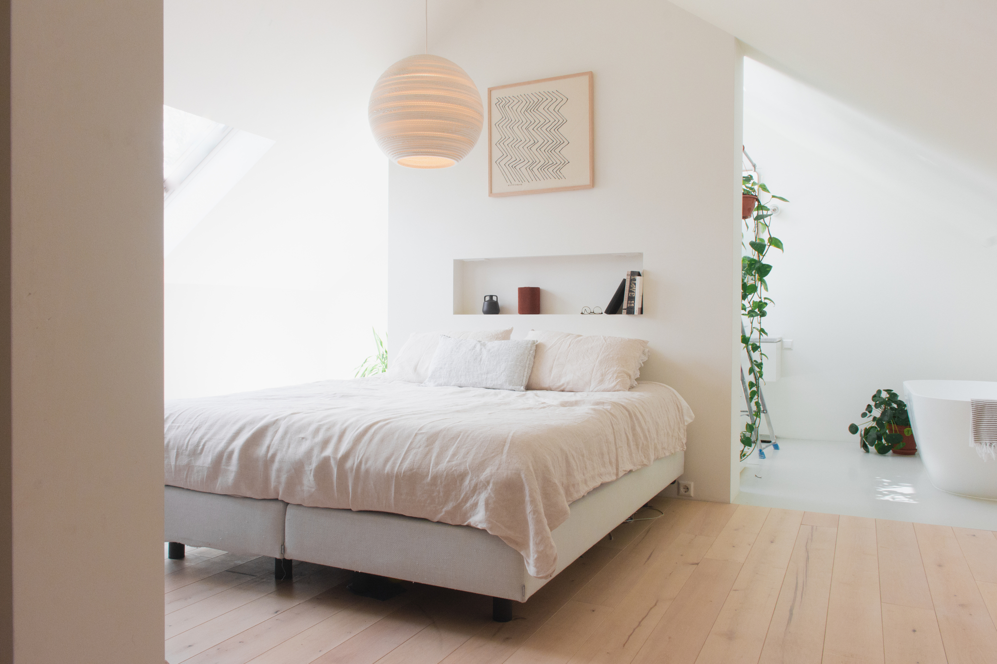 Scraplights Moon 18 Hängeleuchte Weiß Graypants