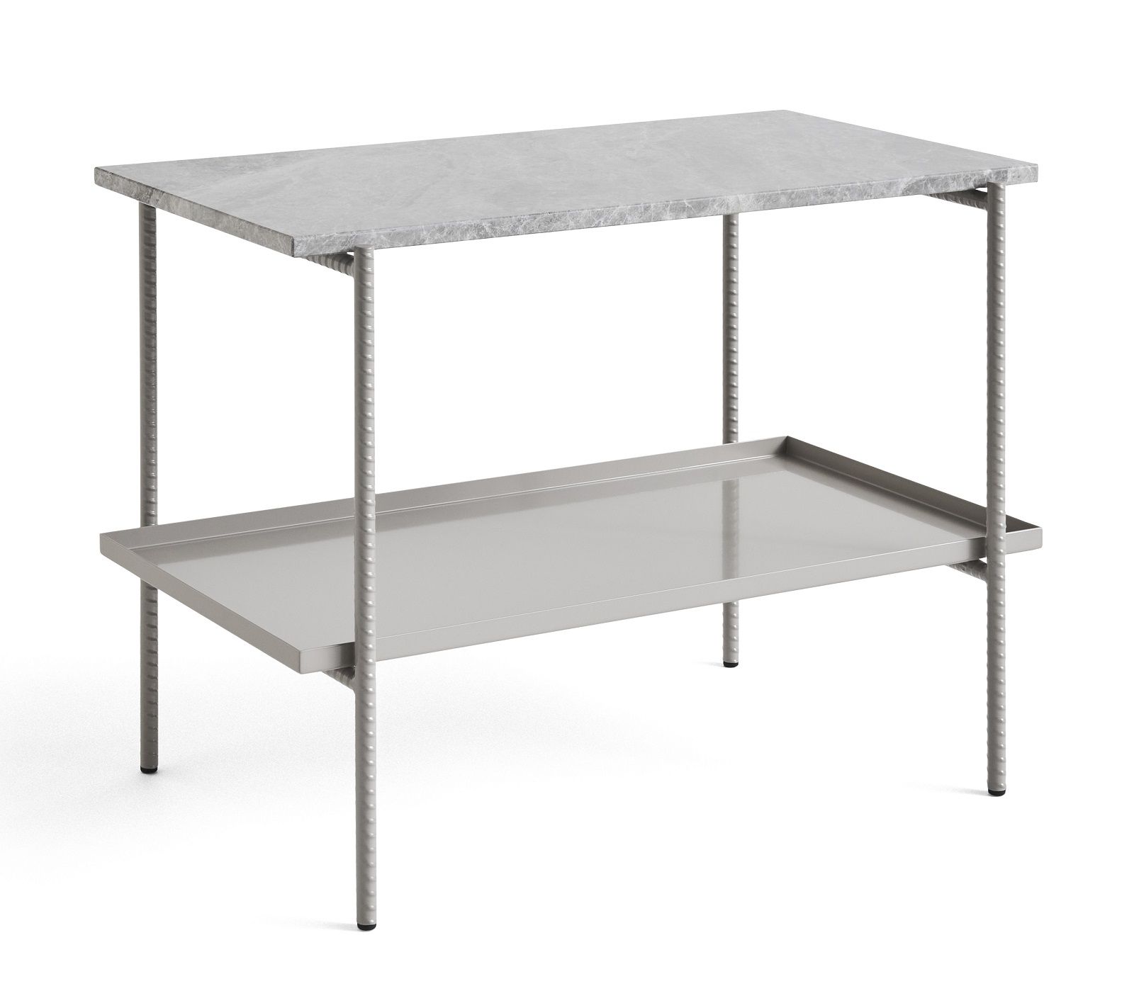 Rebar Rectangular Side table Beistelltisch / Couchtisch Grau