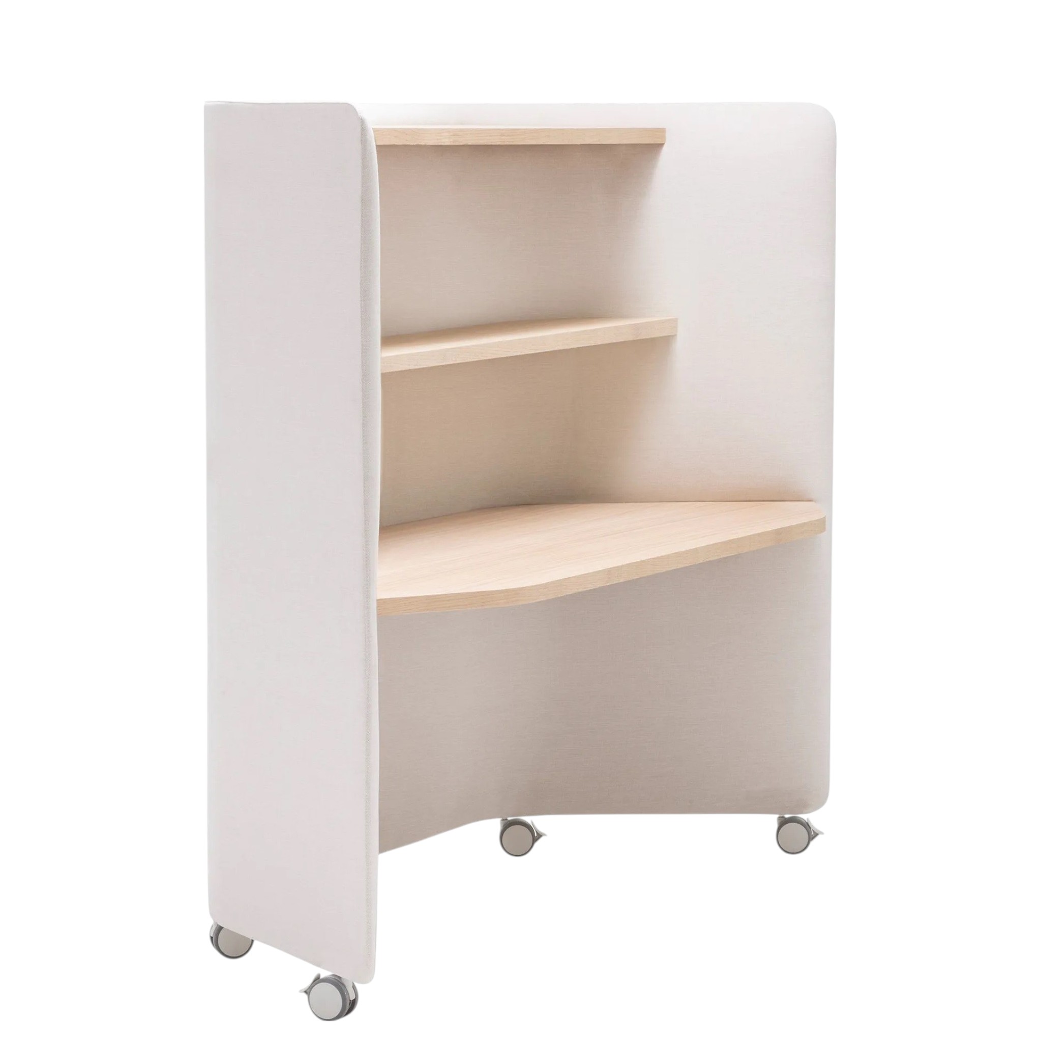 In Out Office ME2261 Bürotisch mit Schallabsorbierende Trennwände Andreu World