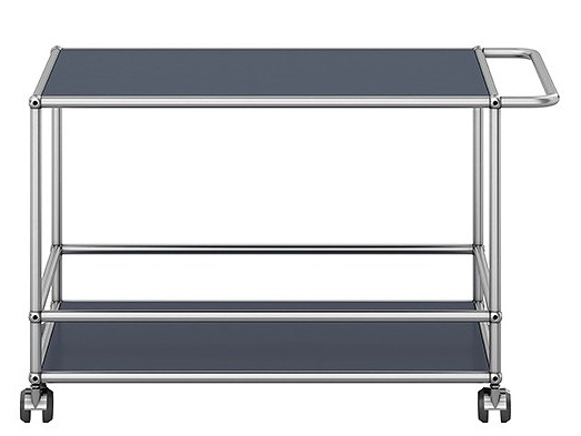 USM Haller Servierwagen / Barwagen – QUICK SHIP-anthrazitgrau