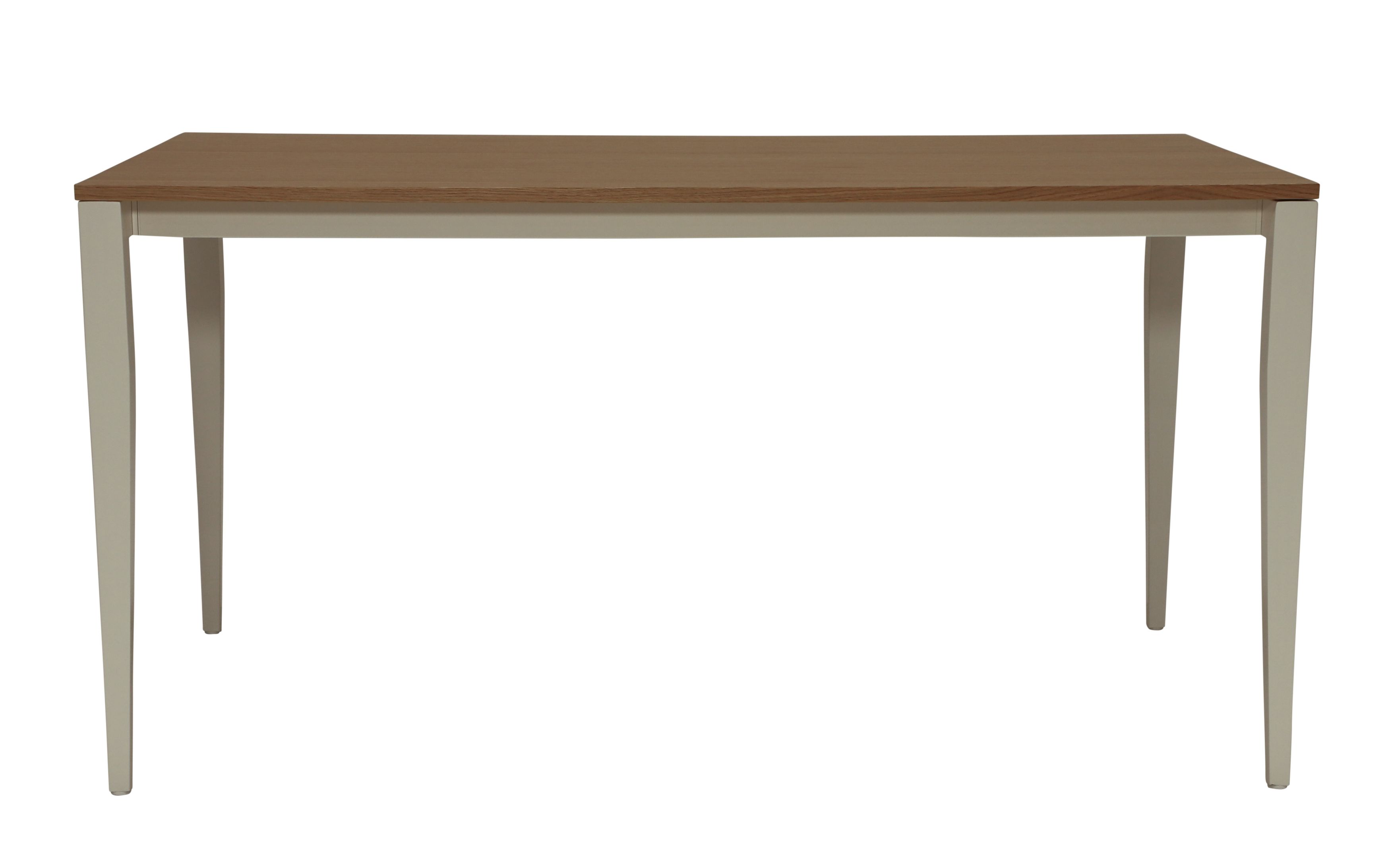 Jupiter Ausziehtisch von Jan Kurtz: Rechteckiger Esstisch mit Holzplatte und hellen Beinen.