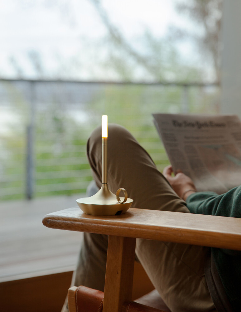 Wick S Portable lamp Akkuleuchte / Tischleuchte mit USB Graypants