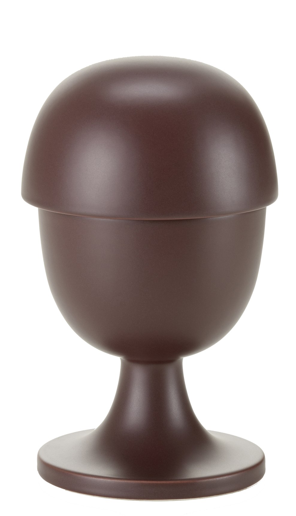 Brauner Vitra Keramikbehälter NO.3 mit Deckel, ideal für Aufbewahrung und Dekoration.