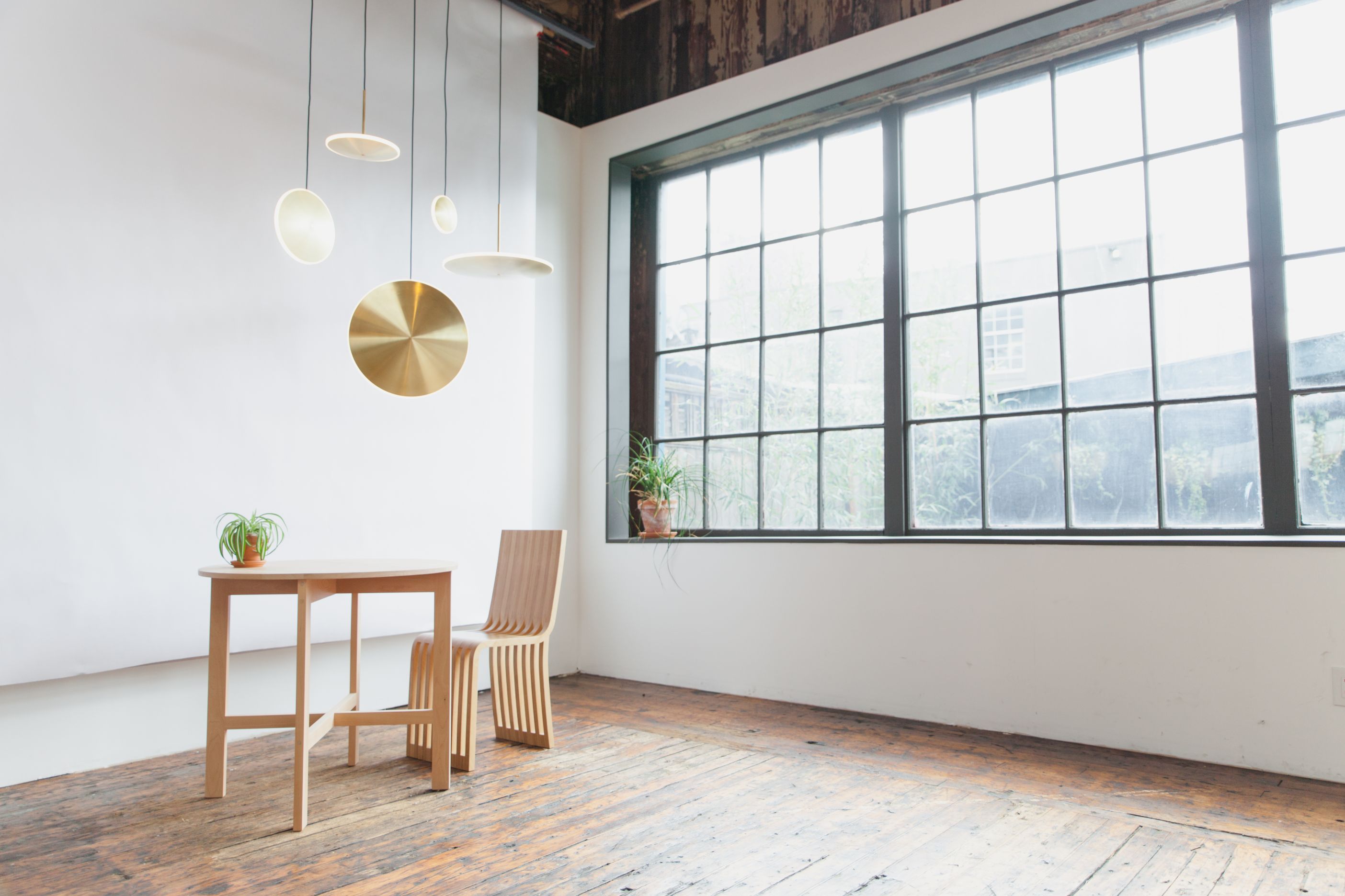 Dish6v Chrona Hängeleuchte Messing Graypants