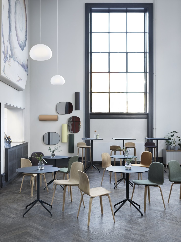 Framed Mirror Spiegel klein Muuto - Rose