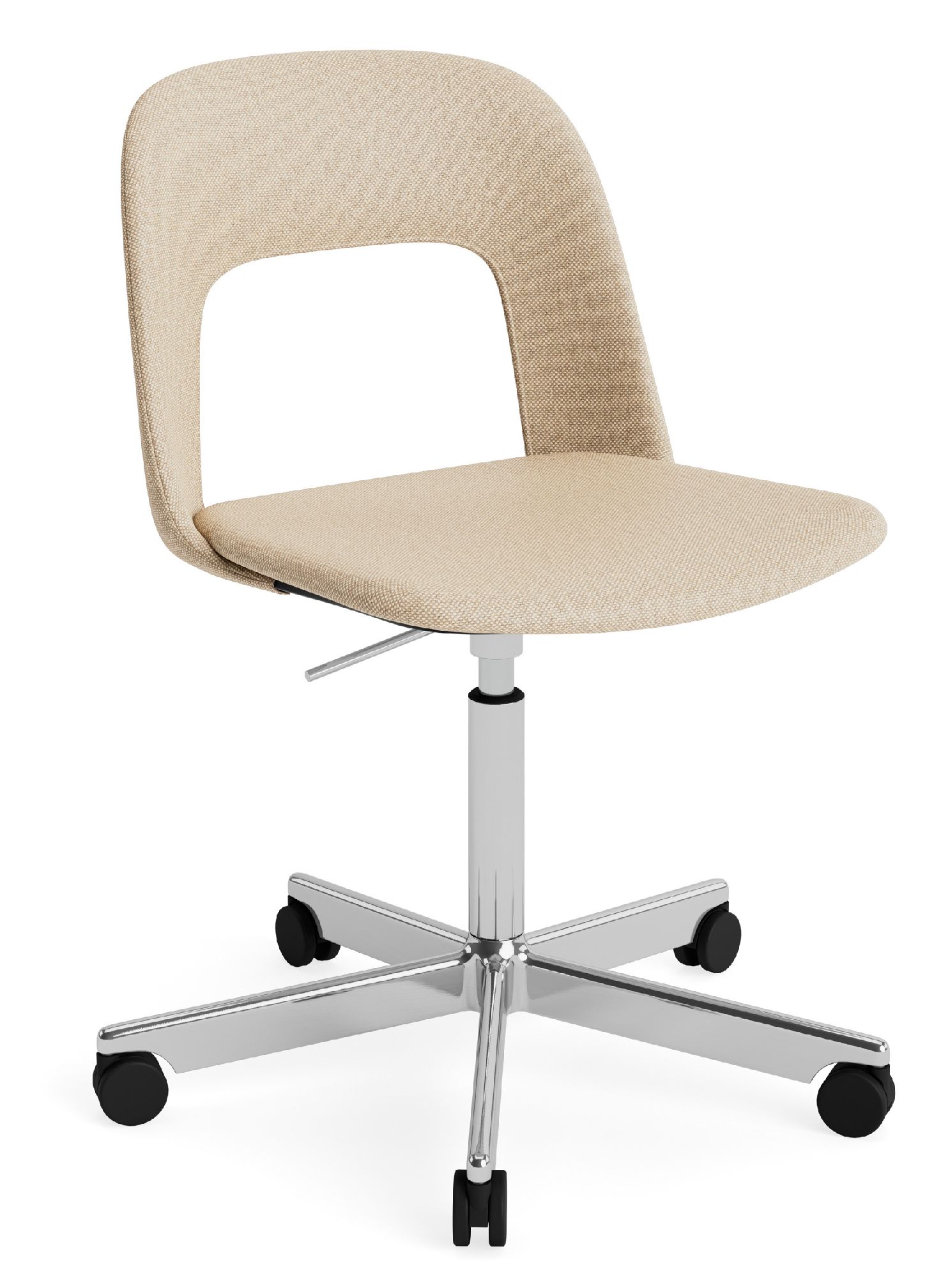 Layout Side Chair 144 5-Stern Drehfuß Stuhl Hay