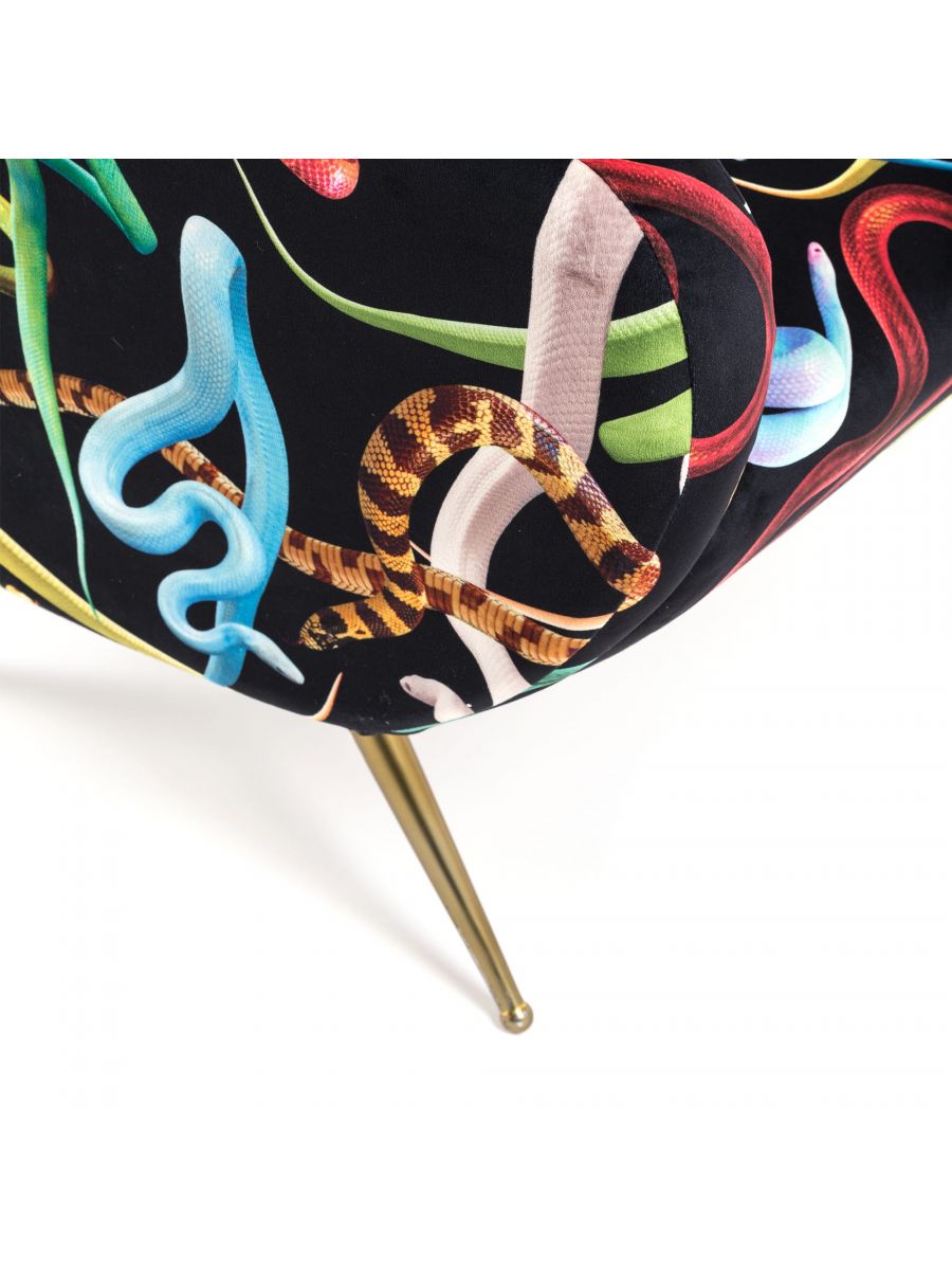 Toiletpaper Sessel Snakes Seletti