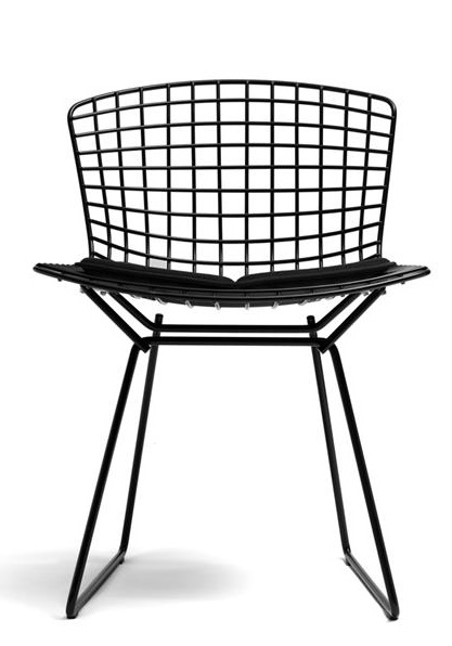 Knoll International Bertoia Stuhl Outdoor mit Sitzkissen - Selig