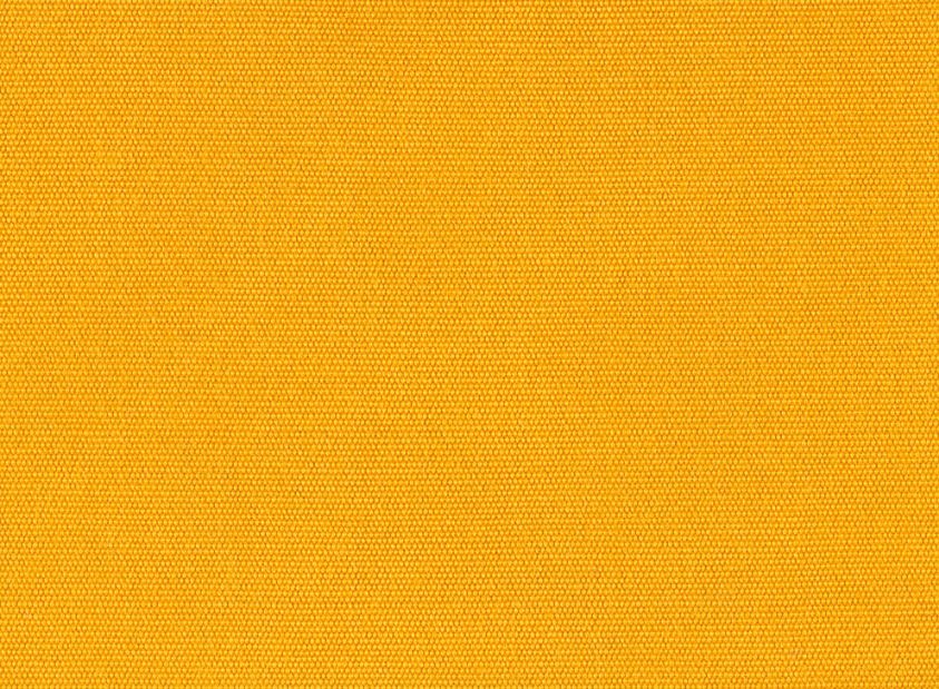 Detailaufnahme des gelben Stoffbezugs für Weishäupl Cabin Outdoor Liegestuhl Basic.