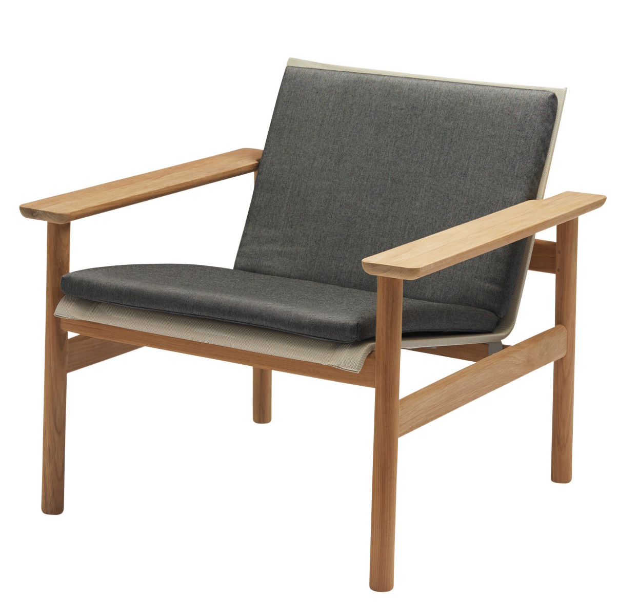 Pelagus Lounge Chair Cushion Sitzkissen Skagerak by Fritz Hansen Charcoal