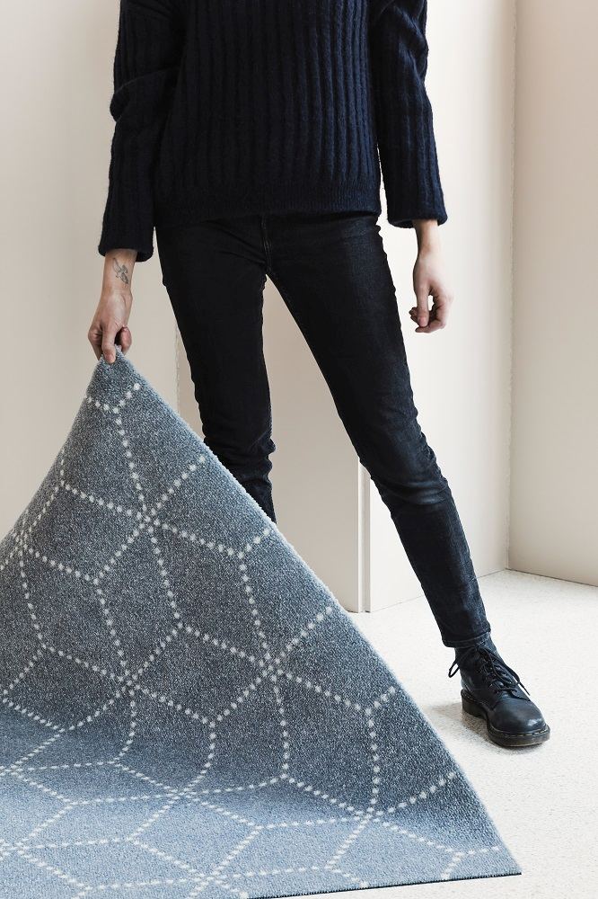 Hagl Indoor / Outdoor Fußmatte 60x85 cm / SCHWARZ Heymat EINZELSTÜCK