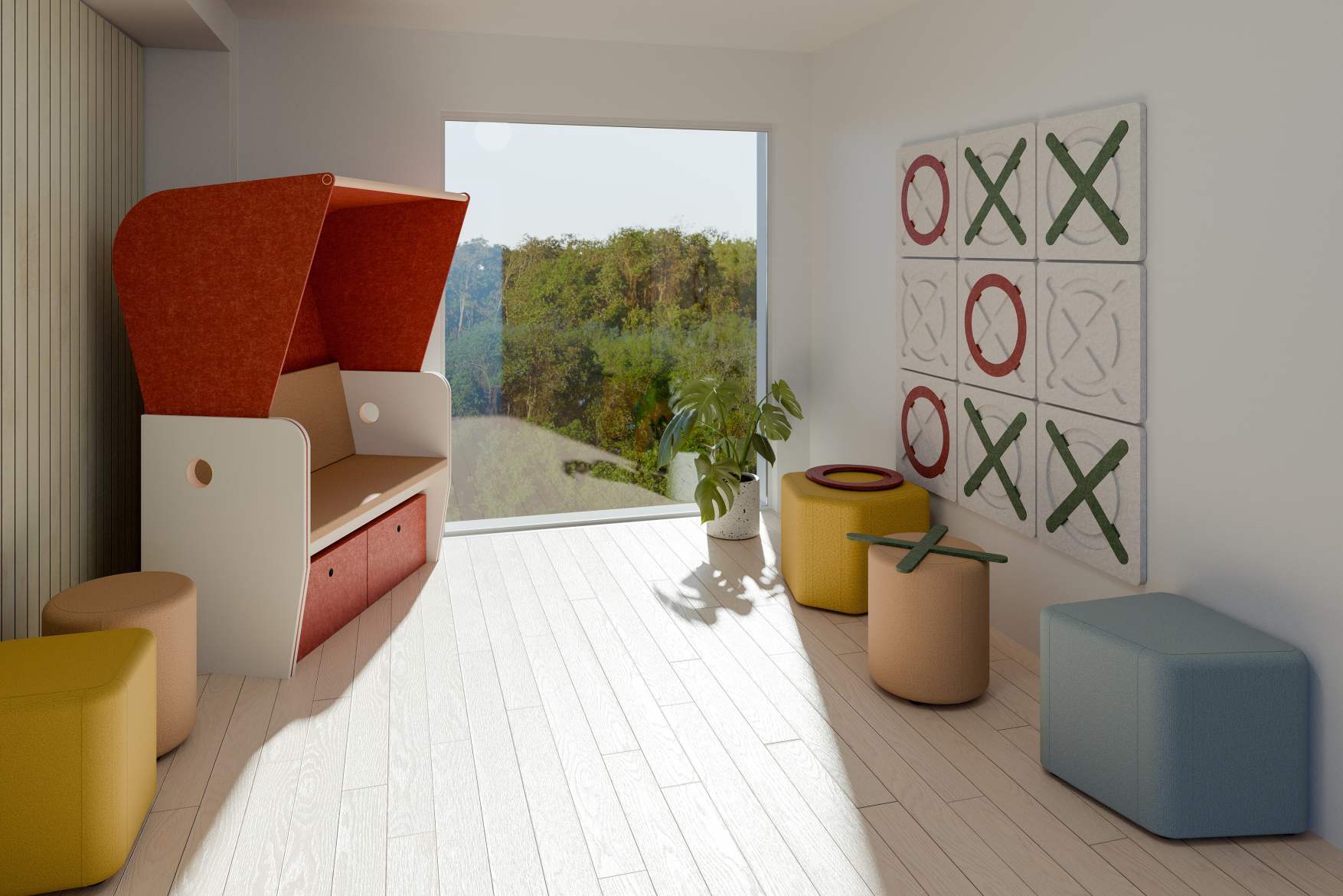 Baltic Strandkorb Besprechungs-/ Rückzugsplatz Palmberg