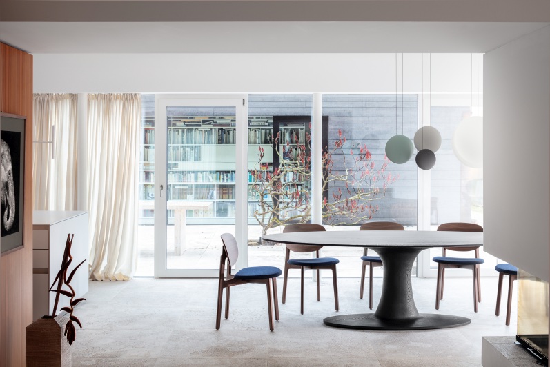 Turntable Oval L 220 - 260 cm Esstisch Zeitraum