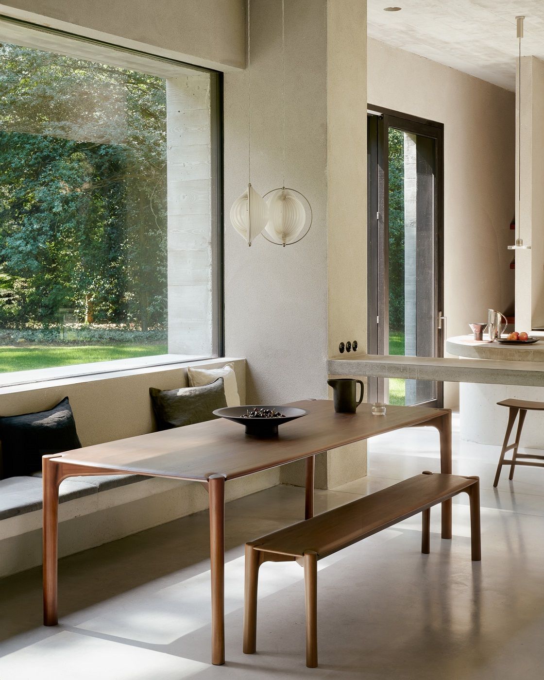 PI Bank Teak dunkelbraun Ethnicraft