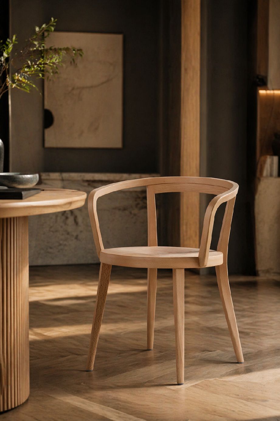 Abbey Armchair Stuhl mit Armlehnen Horgenglarus