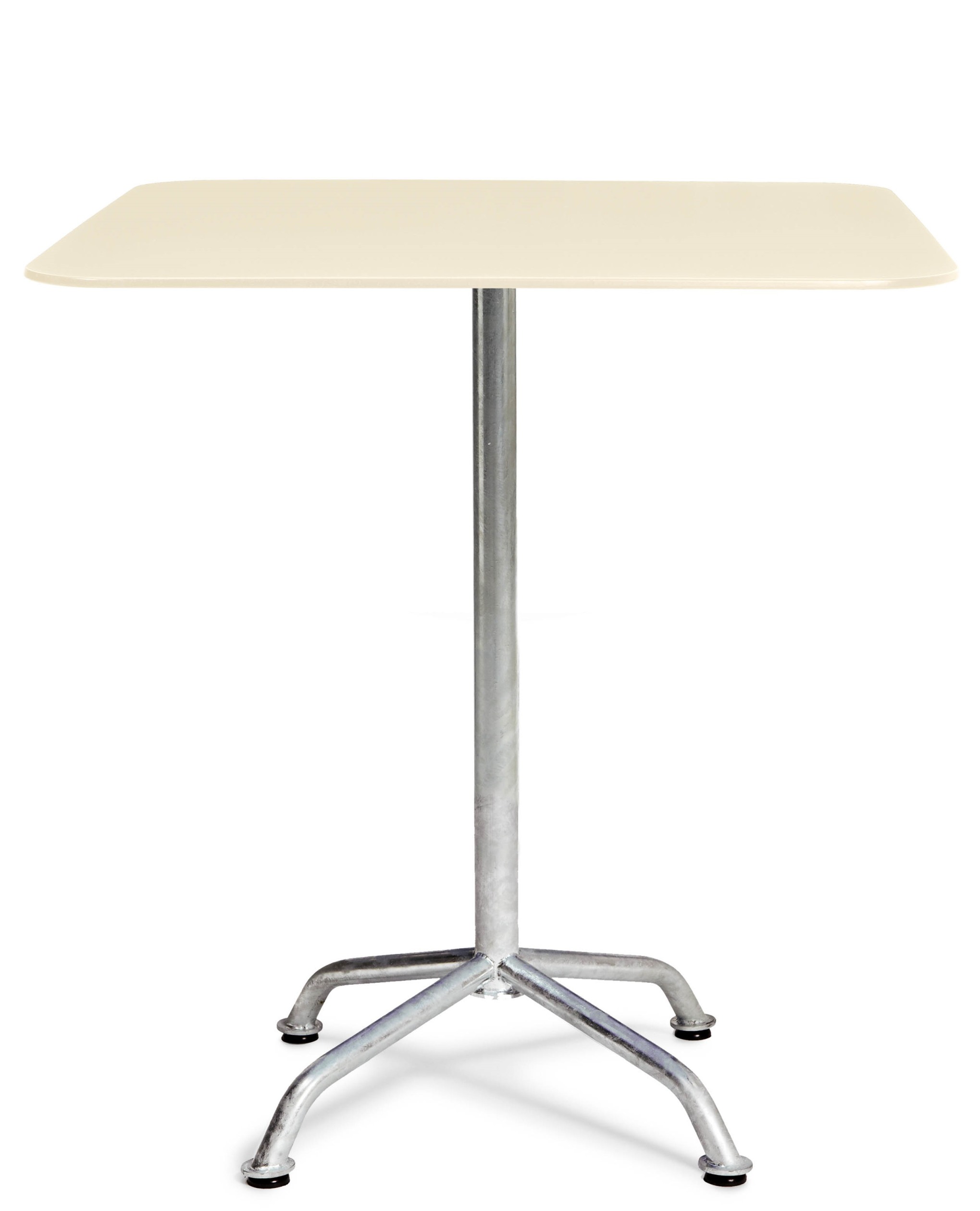 Haefeli Gartentisch Outdoor B 65 x T 65 x H 74 cm Embru Perlweiß RAL 1013