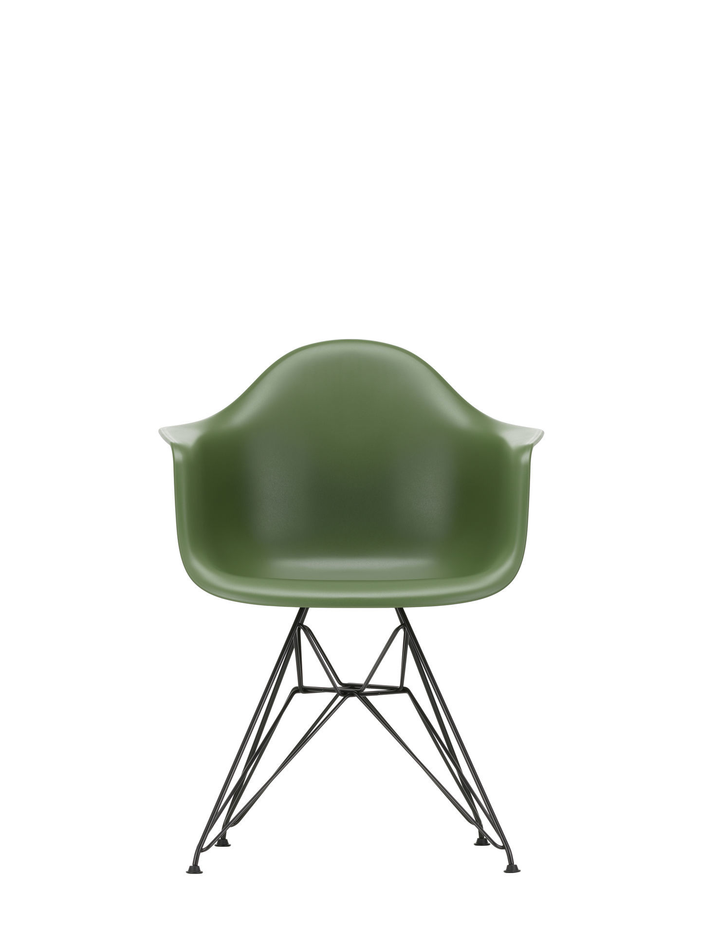 Eames Plastic Arm Chair DAR Stuhl Vitra Schwarz - Forest