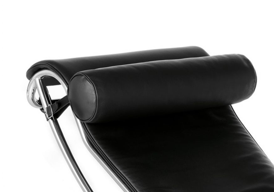 NUR Nackenrolle zu LC4 Liege in Leder X GRAPHITE Cassina