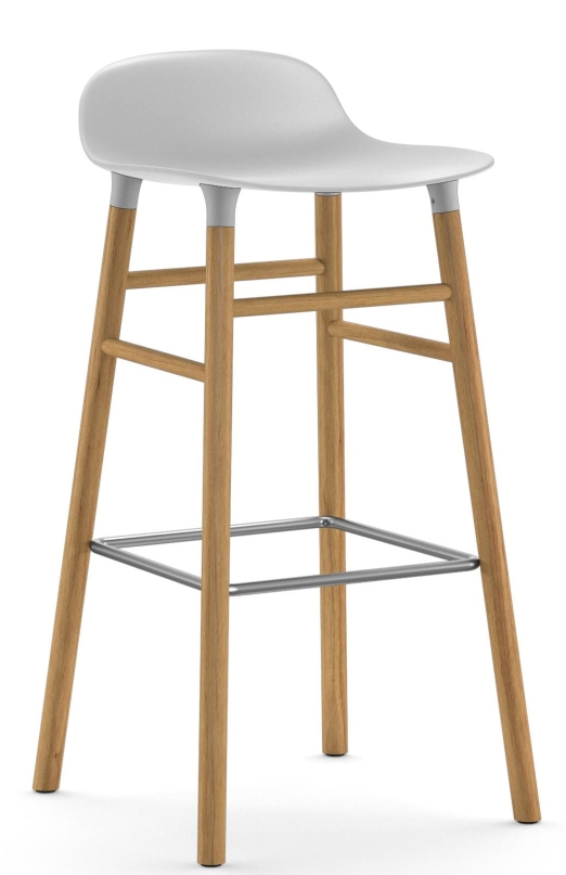 Form Barstool Barhocker H 75 cm Holz Normann Copenhagen