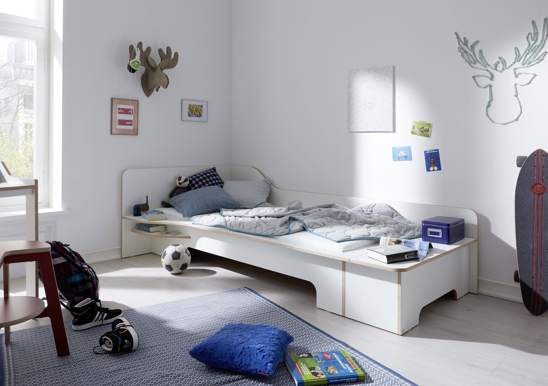 Plane Einzelbett Links Müller Möbelwerkstätten