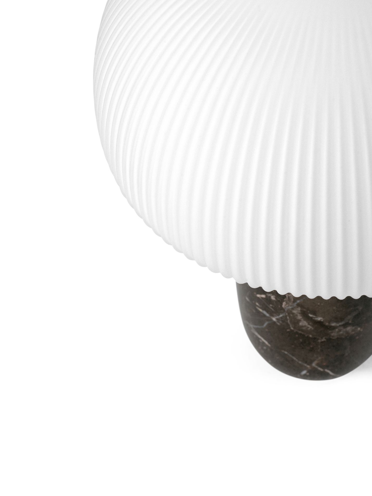 VIPP591 / VIPP592  Sculpture Tischlampe klein grau Vipp