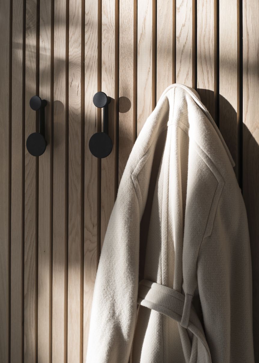 Afteroom Garderobenhaken Small Schwarz Audo Copenhagen