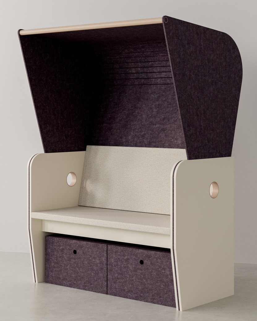 Baltic Strandkorb Besprechungs-/ Rückzugsplatz Palmberg