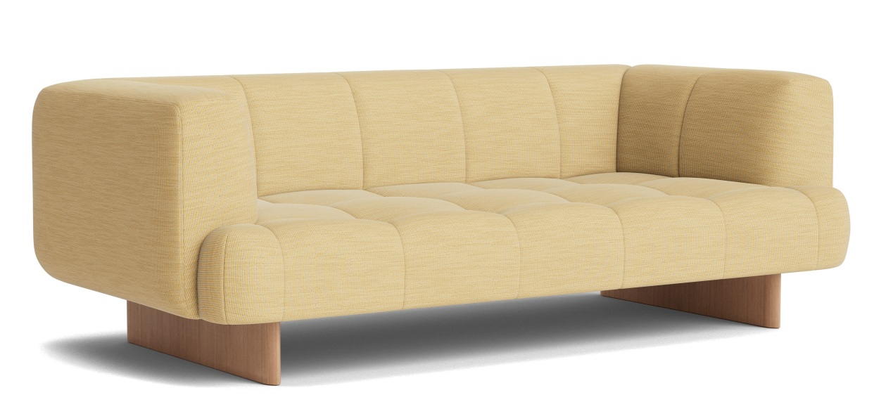 Quilton Lift Sofa 2-Sitzer Hay
