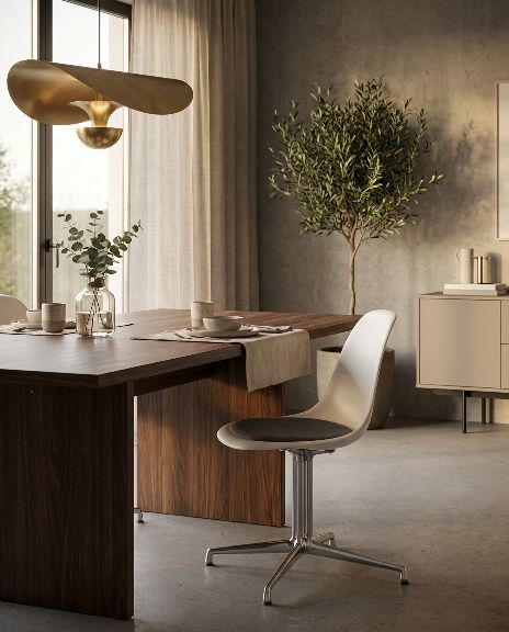 Eames Plasic Side Chair DSL RE Stuhl mit Sitzpolster Vitra 